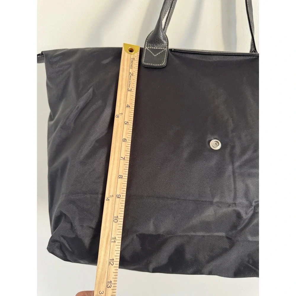 Barrington Weekend Overnight Zipper Nylon Bag ‎ Large 20x12 Black